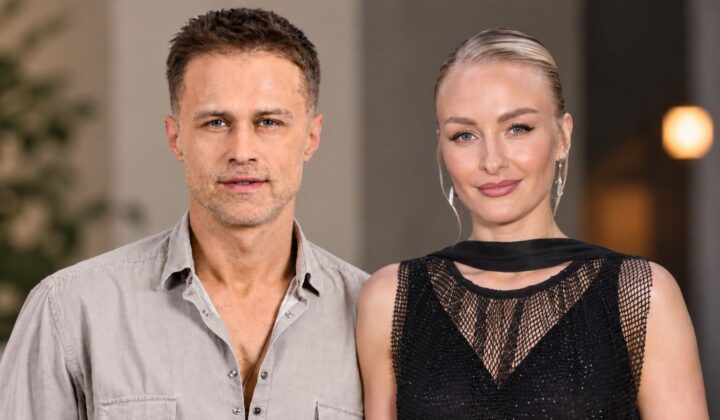 Maciej Zakościelny i Sara Janicka