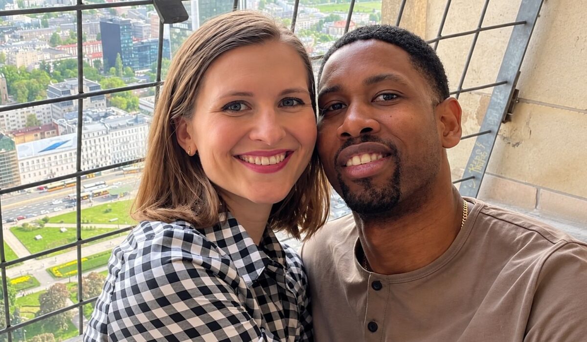 Wilfredo Leon i Małgorzata Leon
