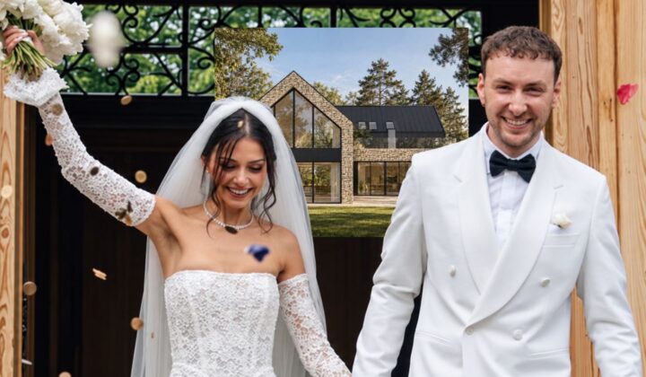 Dominik Dudek z żoną pokazali dom