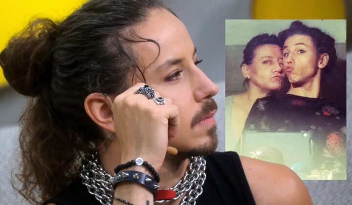 Michał Szpak z mamą Grażyną