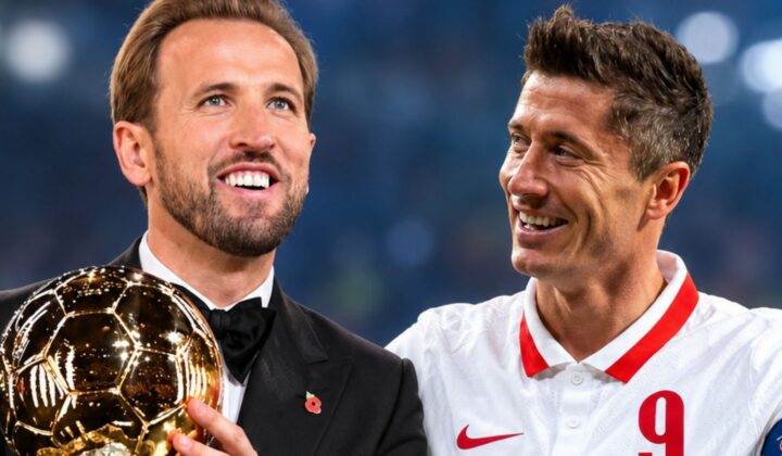 Harry Kane ze Złotą Piłką 2026 i Robert Lewandowski