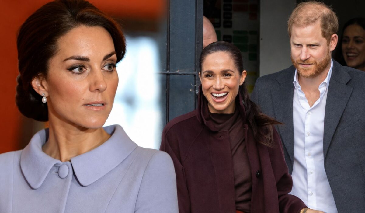 Księżna Kate, Meghan Markle i książę Harry