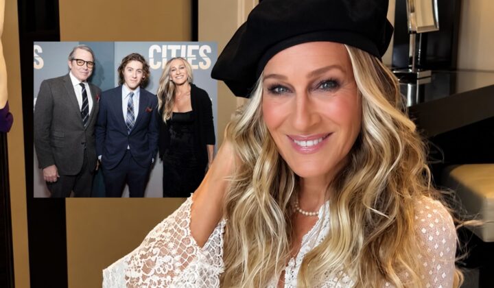Sarah Jessica Parker z synem Jamesem Wilkie'em