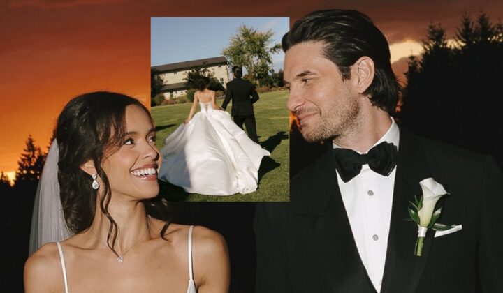 Ben Barnes i Aubrey Cleland wzięli ślub