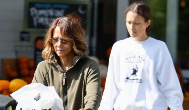 Halle Berry z córką Nahlą