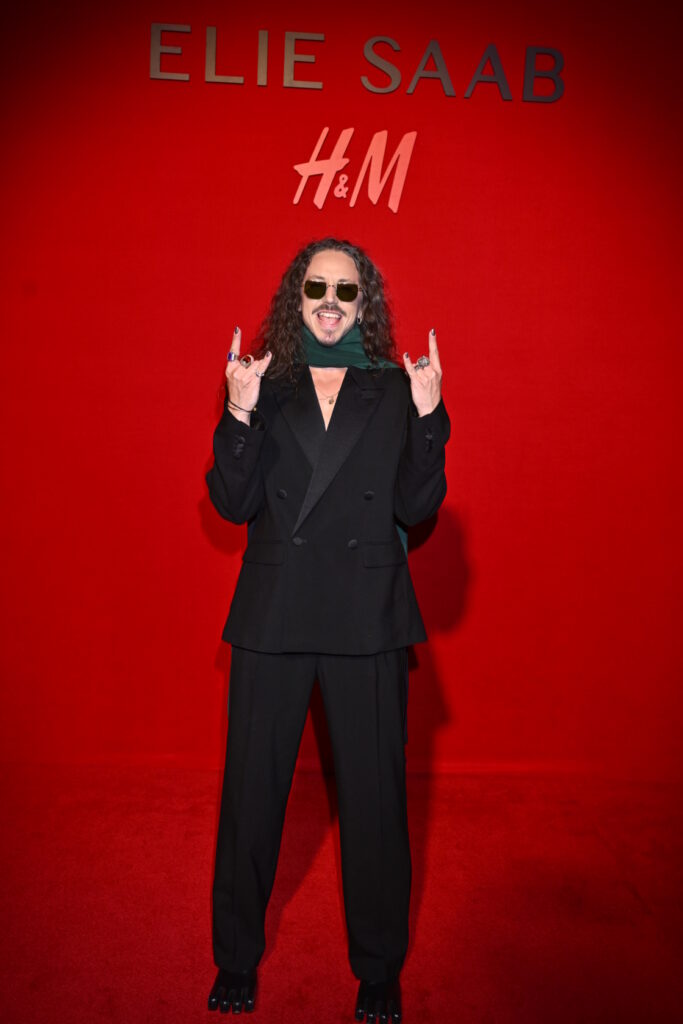 Michał Szpak – pokaz kolekcji Elie Saab x H&M