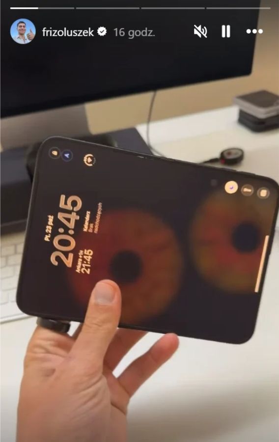 Friz skarży się na nowego Iphone'a Duo
