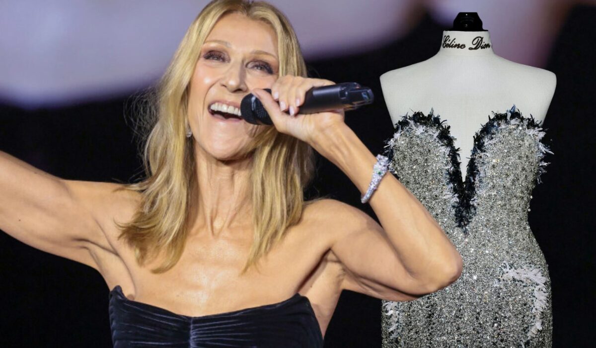 Celine Dion w sukni Chanel inspirowanej stylizacją z 1997 roku