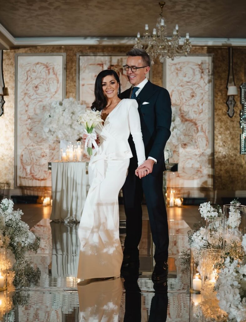 Kasia Cichopek, Maciej Kurzajewski podczas ślubu