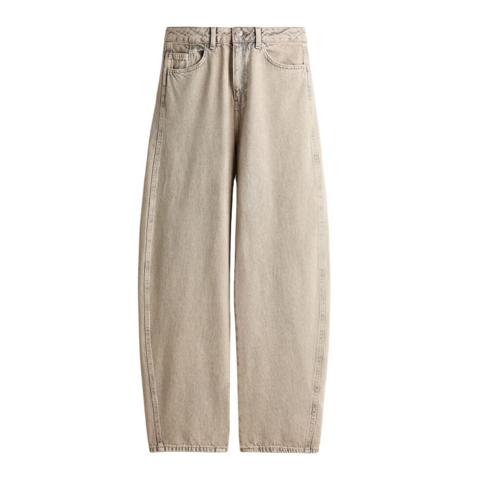 Jeansy barrel H&M, cena 129 zł