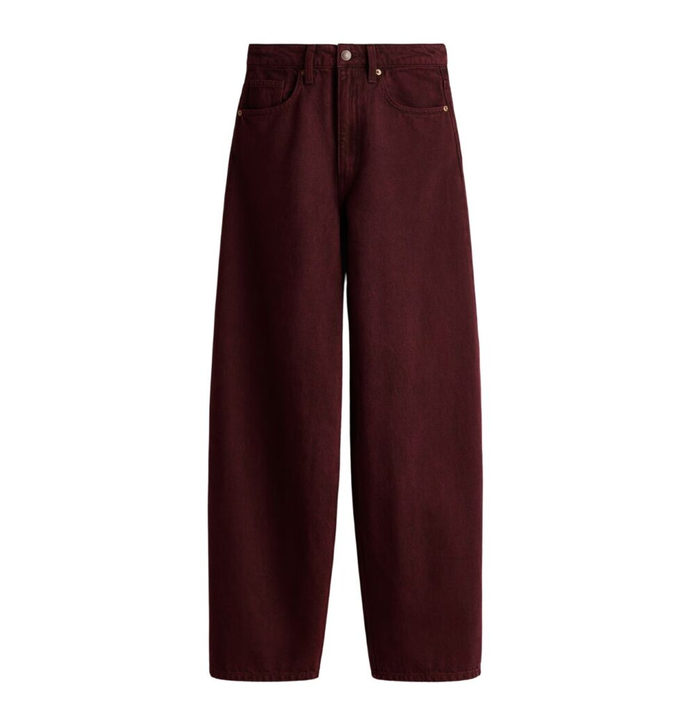 Jeansy barrel H&M, cena 149 zł