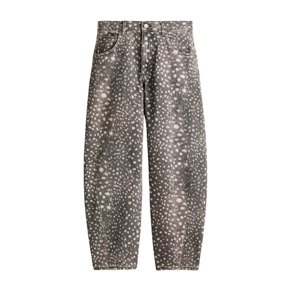 Jeansy we wzór bambi H&M, cena 209,99 zł