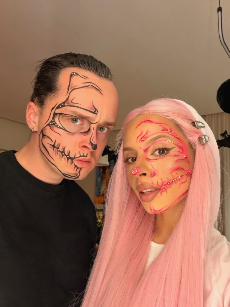 Julita Różalska i Qry jako Black Pink Halloween 2026